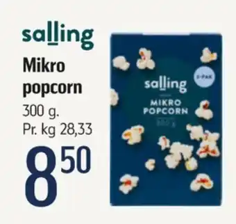 Føtex Salling popcorn tilbud