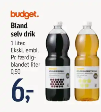 Føtex Budget konc. læskedrik tilbud