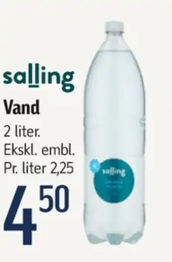 Føtex Salling mineralvand tilbud