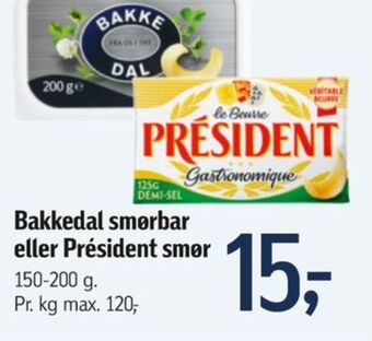 Føtex Bakkedal smørbar tilbud