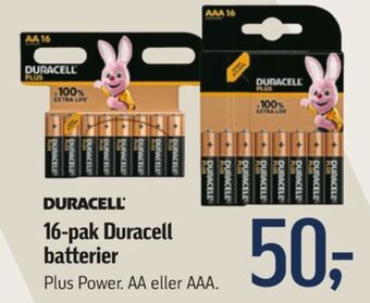 Føtex Duracell batterier tilbud