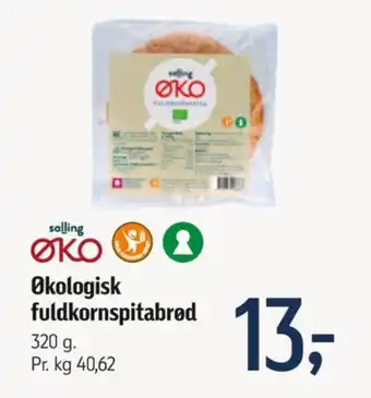 Føtex Salling øko pitabrød tilbud