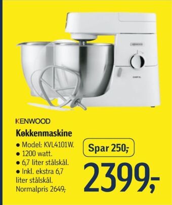 Føtex Kenwood køkkenmaskine tilbud