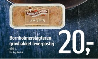 Føtex Grovhakket leverpostej tilbud