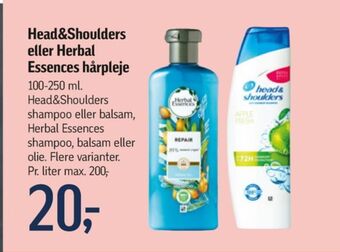 Føtex Head&shoulders shampoo tilbud