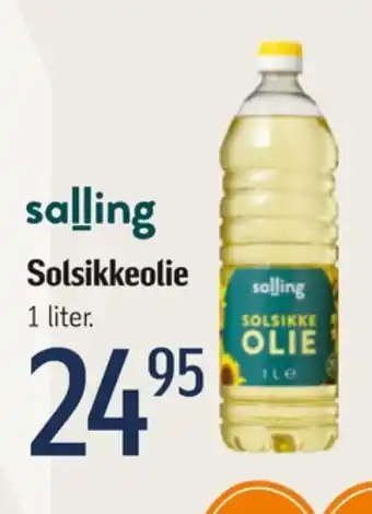 Føtex Salling solsikkeolie tilbud
