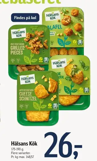 Hälsans kök vegetarmad