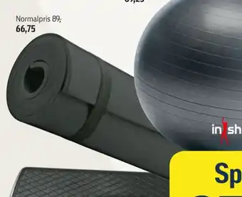 Føtex In shape yogamåtte tilbud