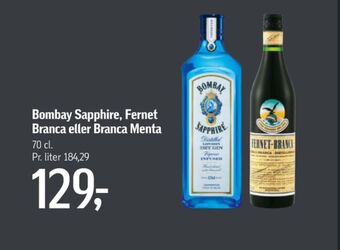 Føtex Sapphire gin tilbud