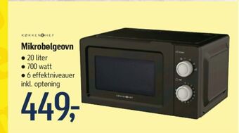 Føtex Køkkenchef mikroovn tilbud