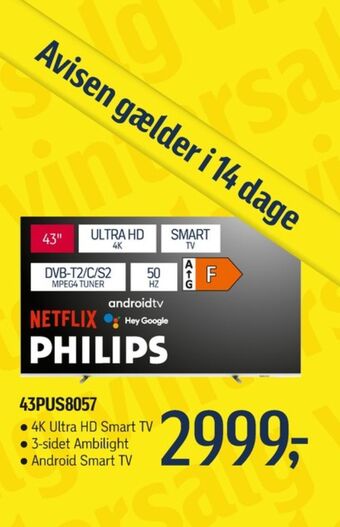 Føtex Philips tv tilbud
