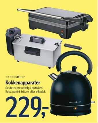 Føtex Køkkenchef panini toaster tilbud