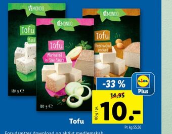 Lidl Vemondo tofu tilbud