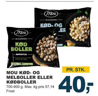 Let-Køb Mou kødboller tilbud