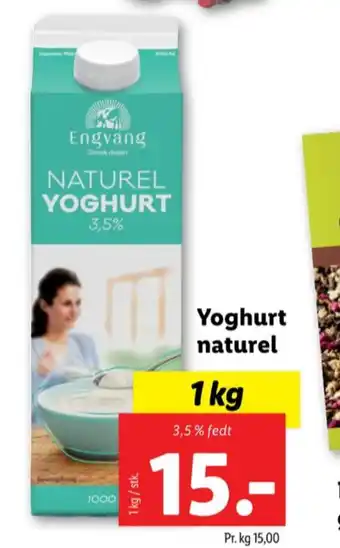 Engvang yoghurt naturel 3,5 %