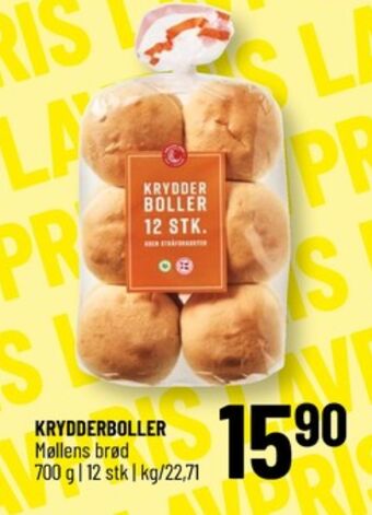 Løvbjerg Møllens brød boller tilbud