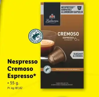 Lidl Bellarom kaffekapsler tilbud