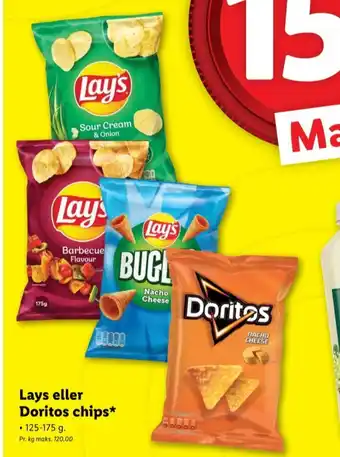 Lidl Lays chips tilbud