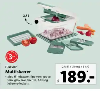 Lidl Ernesto rivejern tilbud