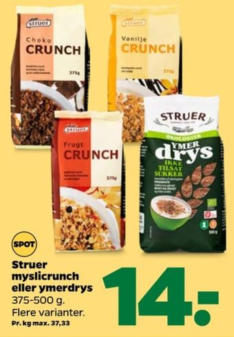 Netto Struer crunch tilbud