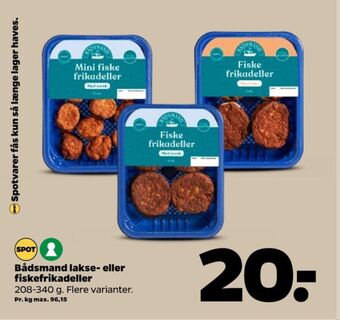 Netto Bådsmand fiskefrikadeller tilbud