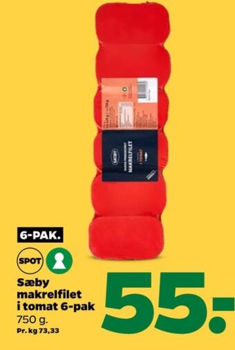 Netto Sæby makrel tilbud