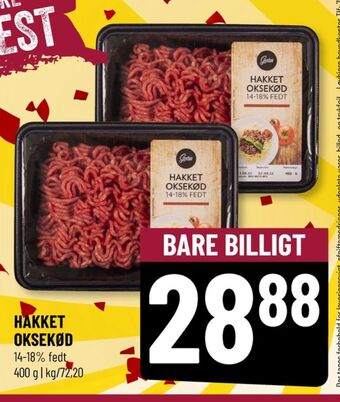 Løvbjerg Gestus hakket oksekød tilbud