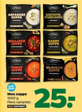 Netto Mou græskarsuppe tilbud