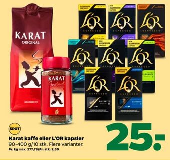 Netto Original kaffe formalet tilbud
