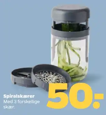 Netto Ukendt spiralskærer tilbud