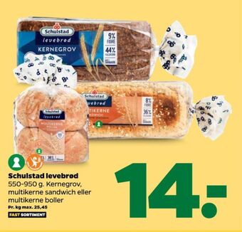 Levebrød rugbrød-skiver