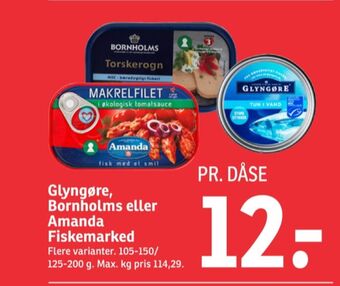 SPAR Glyngøre tun tilbud