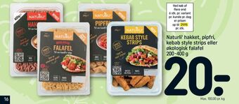 REMA 1000 Naturli' falafel tilbud