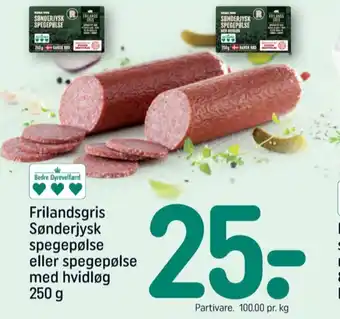 REMA 1000 Rema 1000 sønderjysk spegepølse tilbud