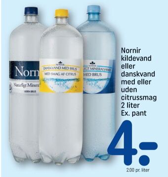 REMA 1000 Nornir mineralvand tilbud
