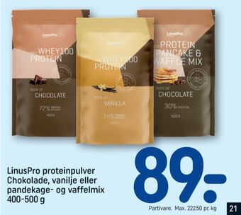 Linuspro træningstilskud