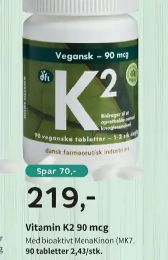 Dansk farmaceutisk industri vitaminer