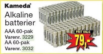 Harald Nyborg Alkaline batterier tilbud