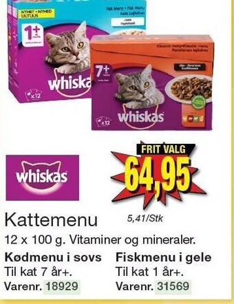 Harald Nyborg Kattemenu tilbud