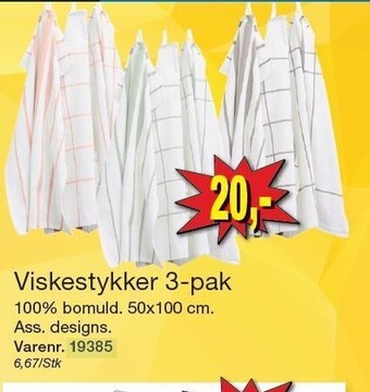 Harald Nyborg Viskestykker tilbud