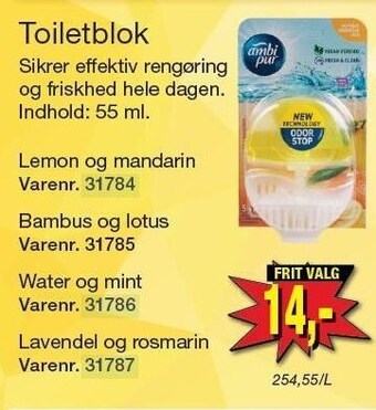 Harald Nyborg Toiletblok tilbud