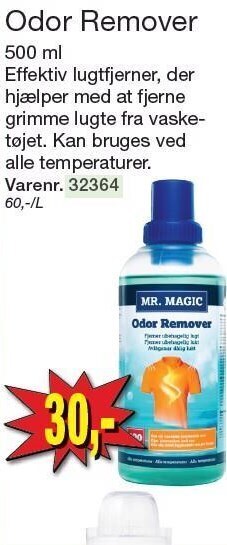 Harald Nyborg Odor remover tilbud