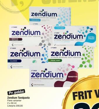 Fakta Tyskland Zendium tandpasta tilbud