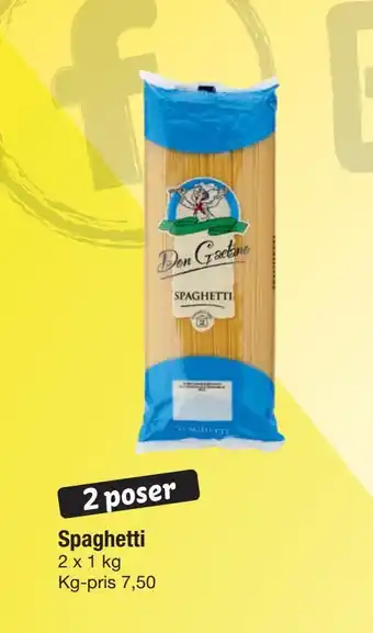 Fakta Tyskland Spaghetti tilbud