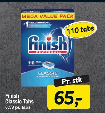 Fakta Tyskland Finish classic tabs tilbud