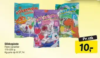 Fakta Tyskland Slikkepinde tilbud