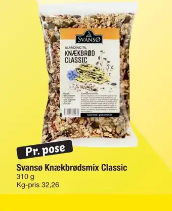 Fakta Tyskland Svansø knækbrødsmix classic tilbud