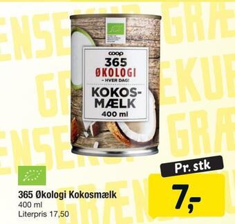 Fakta Tyskland 365 økologi kokosmælk tilbud