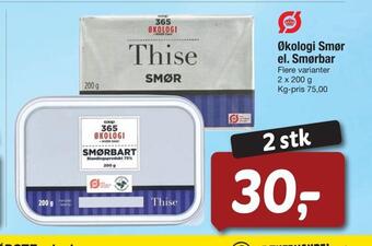 Fakta Tyskland Økologi smør el. smørbar tilbud