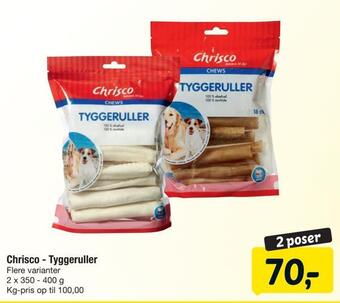 Fakta Tyskland Chrisco - tyggeruller tilbud